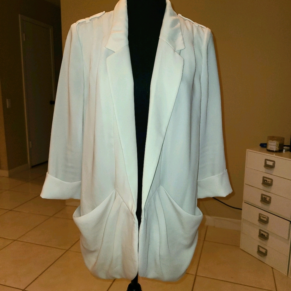 Off white blazer